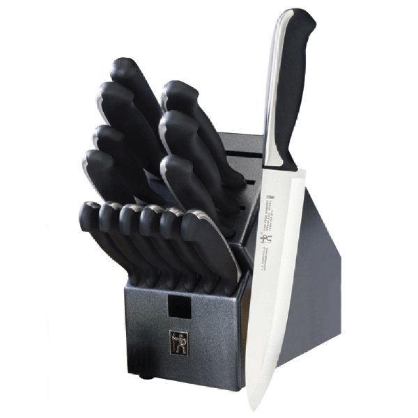 Henckels Fine Edge Synergy 15piece Knife Block Set & Reviews Wayfair